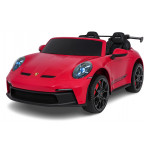 Elektrické autíčko 911 Porsche GT3 STRONG MP4 - dvojmiestne, červené